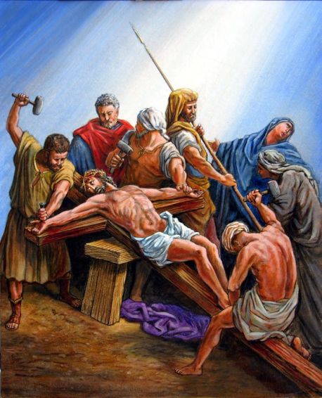 atroce - La mort divine, atroce et scientifique de Jésus pour notre Salut ✟ Comme Il a souffert ! - Page 2 Crucifixion
